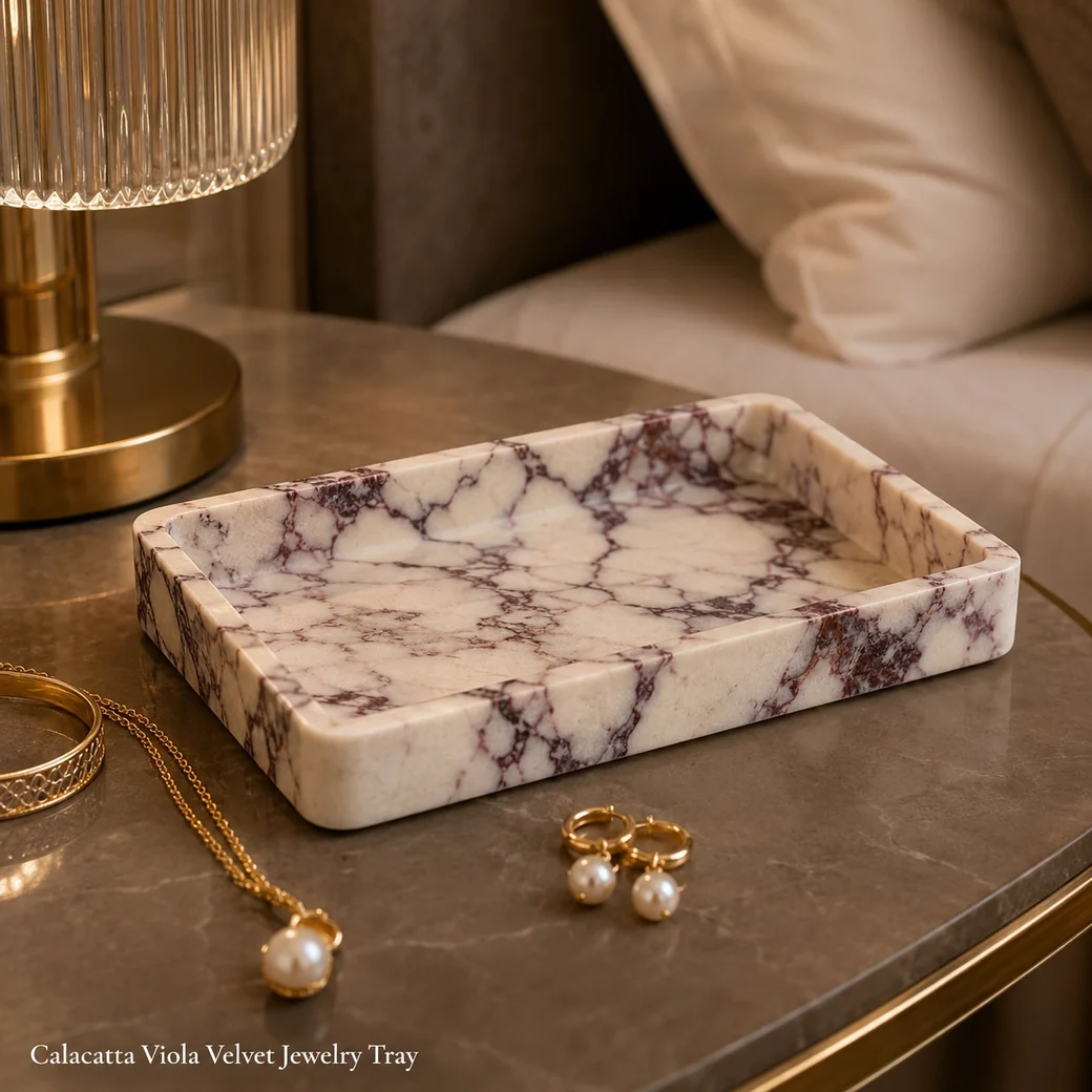 Marble Jewelry Tray Small image 1