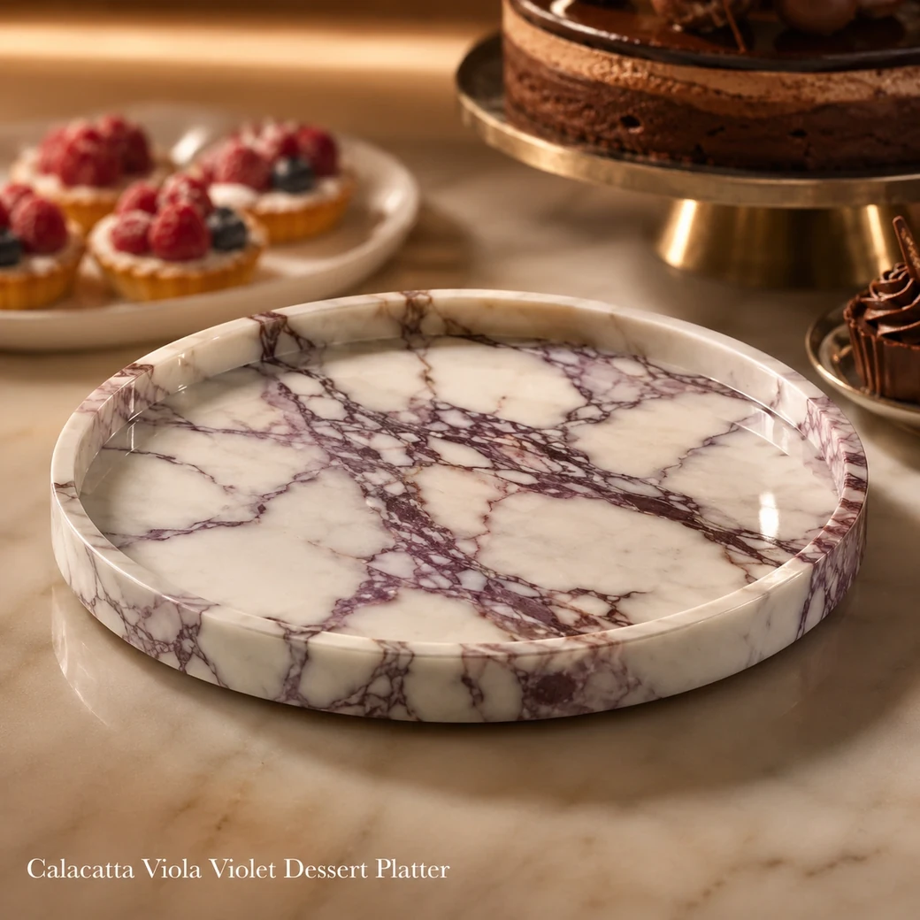 Marble Dessert Tray Small image 1
