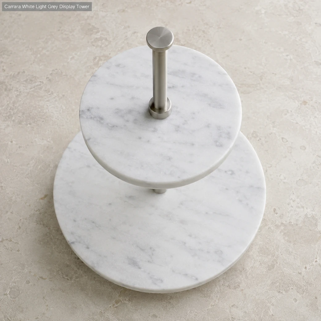 Marble Tiered Stand Small image 3