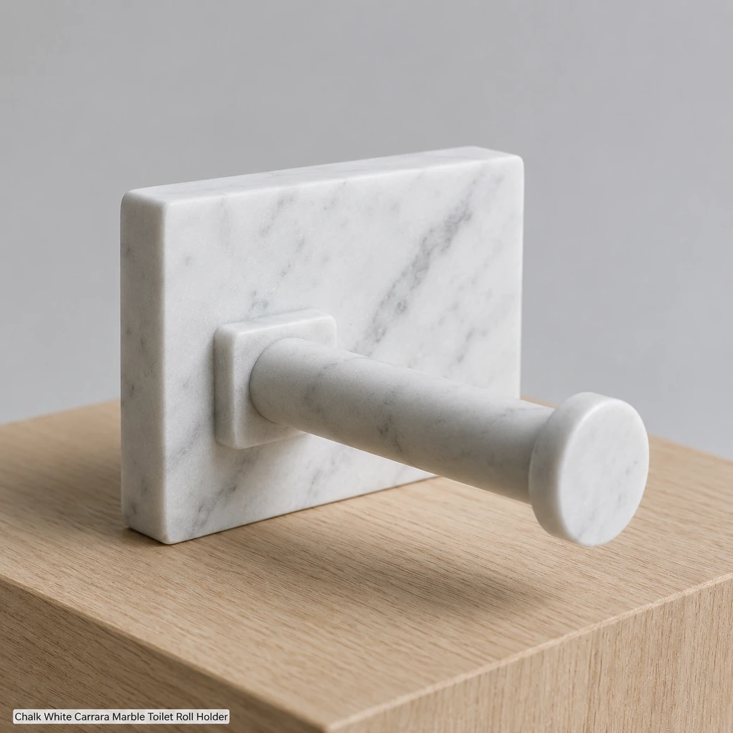 Marble Toilet Paper Holder Small image 2