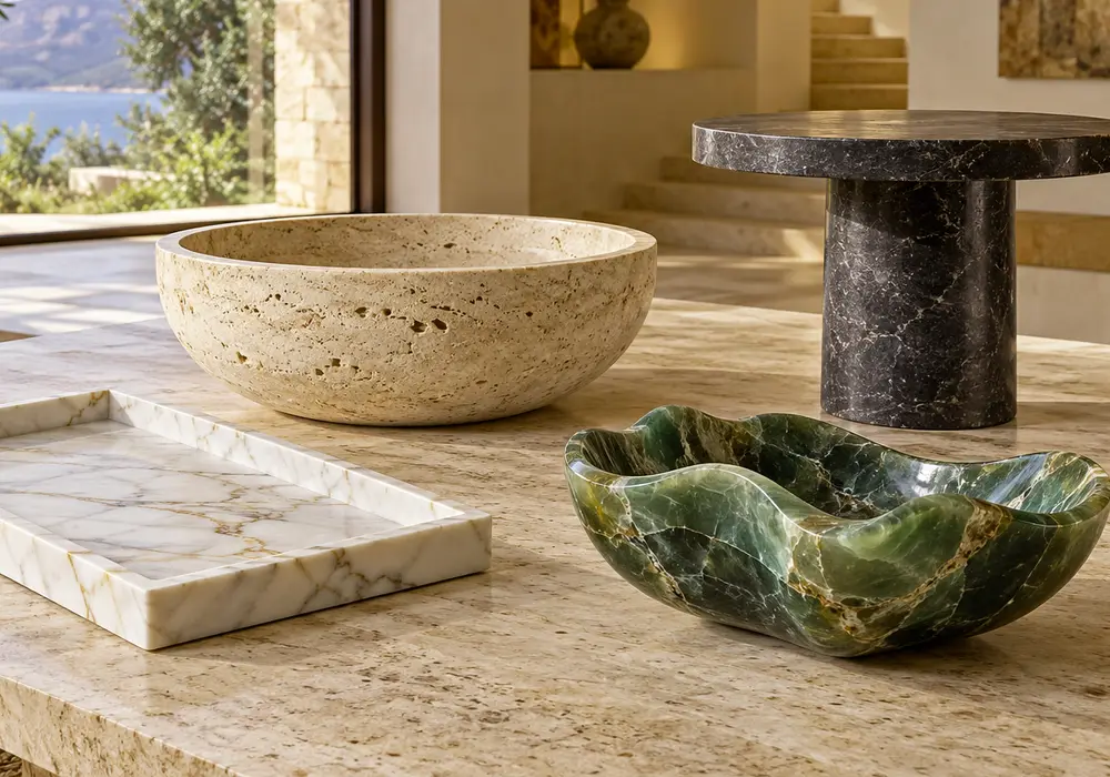 Travertine Tv Unit Small image 3
