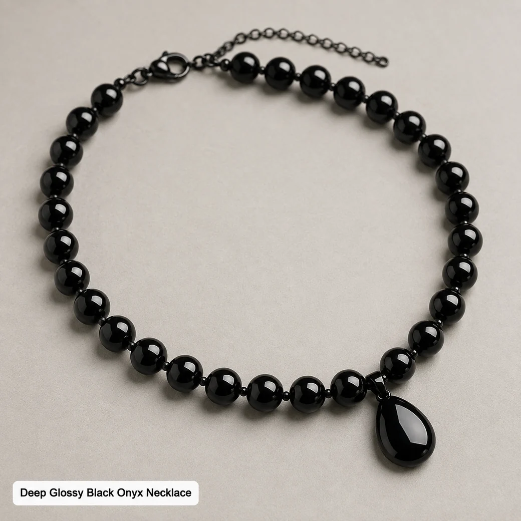 Onyx Necklace Small image 1