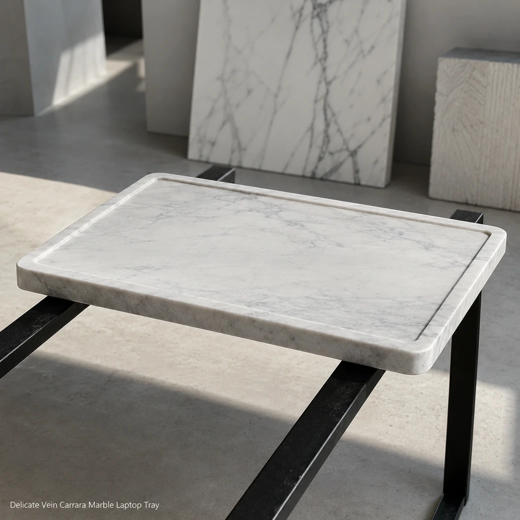 Marble Laptop Tray Small image 2
