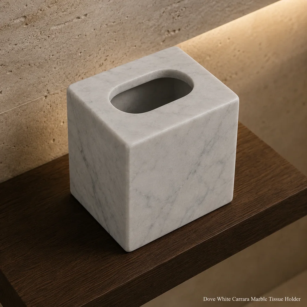 Marble Tissue Dispenser Small image 2