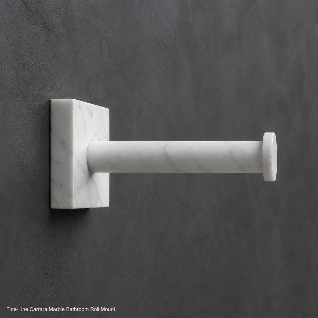 Marble Toilet Paper Holder Small image 3
