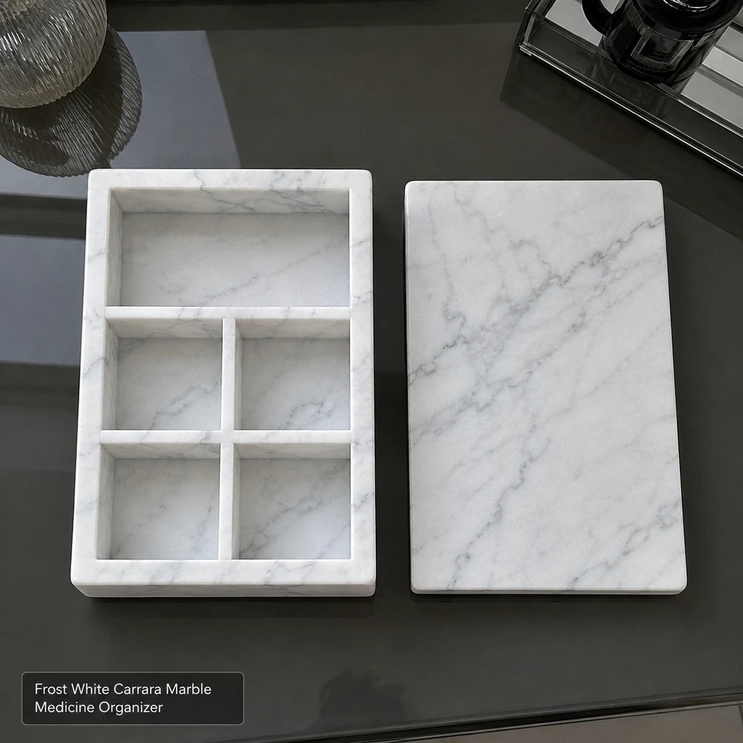 Marble Medicine Dispenser Small image 2