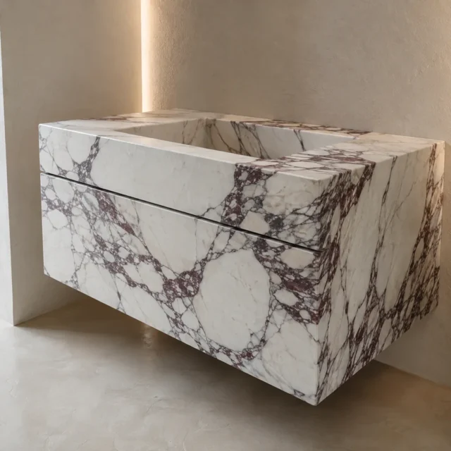 Marble Bathroom Vanity Small image 2
