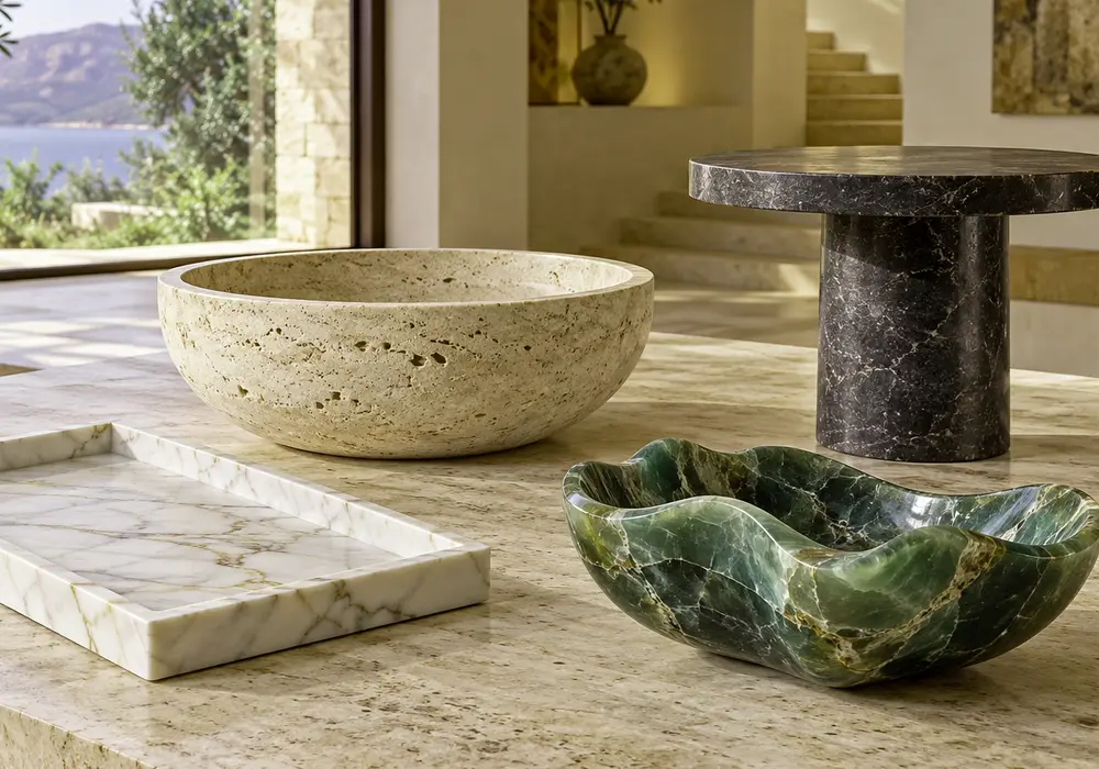 Marble Study Table Small image 2