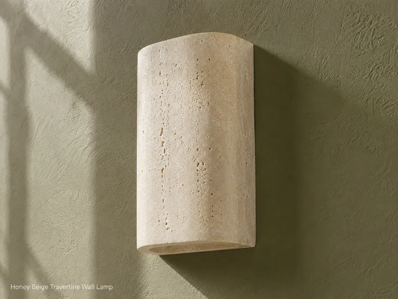 Travertine Wall Light Small image 2