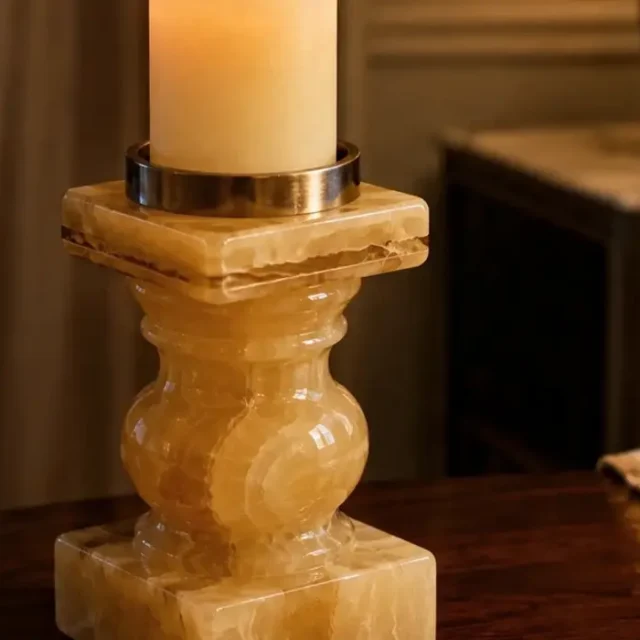 Marble Candle Stand Small image 1