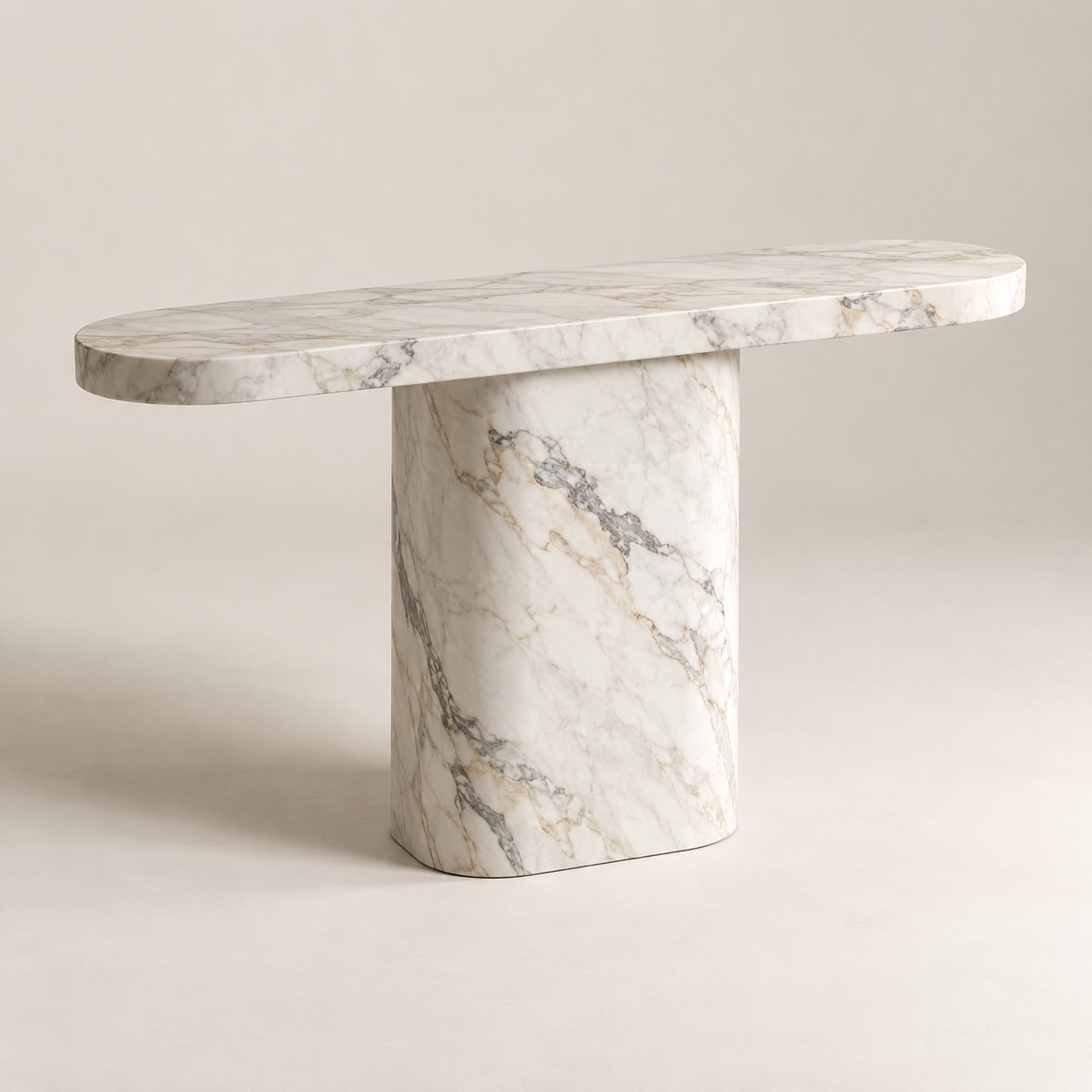 Marble Foyer Entryway Table image 1