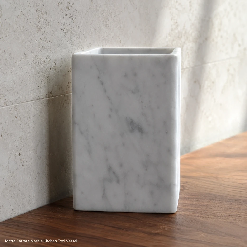 Marble Utensil Holder Small image 3