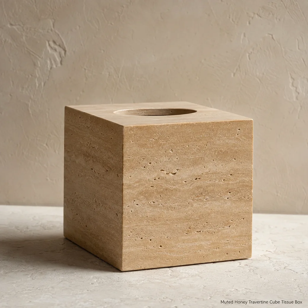 Marble Tissue Box Holder Small image 2
