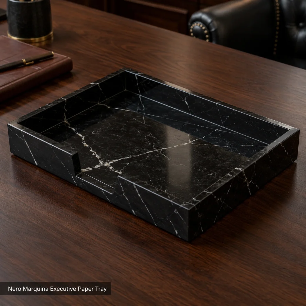 Marble Paper Tray Small image 1