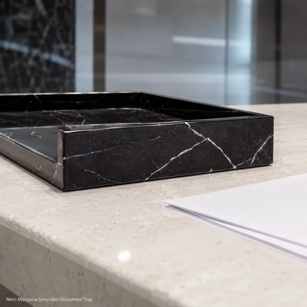 Marble Paper Tray Small image 2