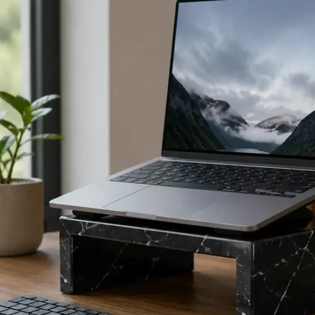 Marble Laptop Stand Small image 1