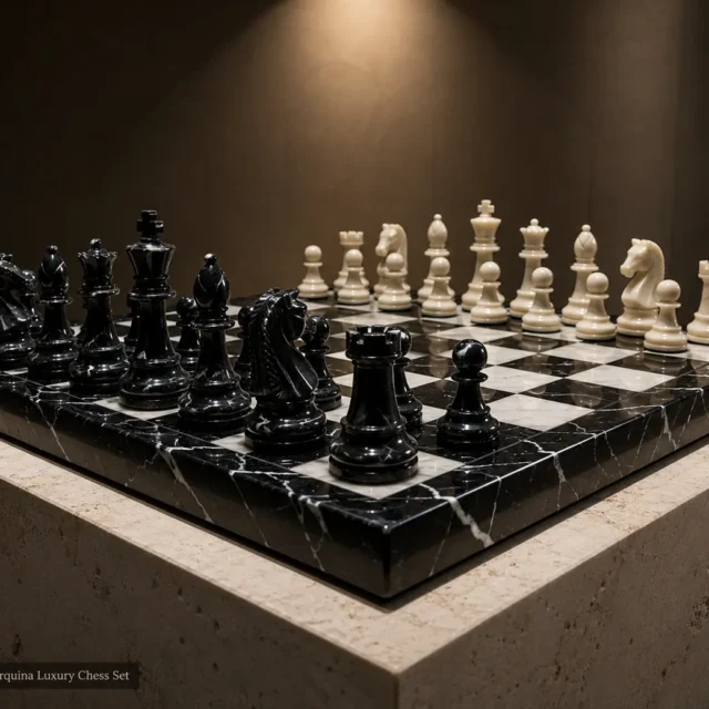 Marble Chess Set Small image 2