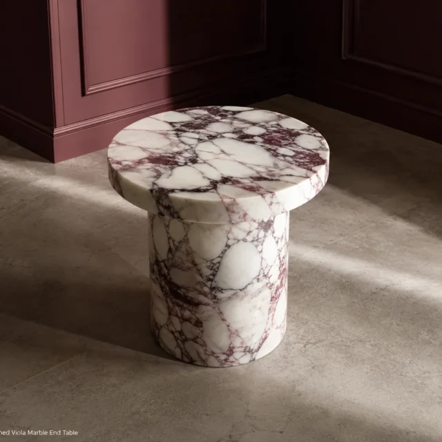 Marble Side Table Small image 2