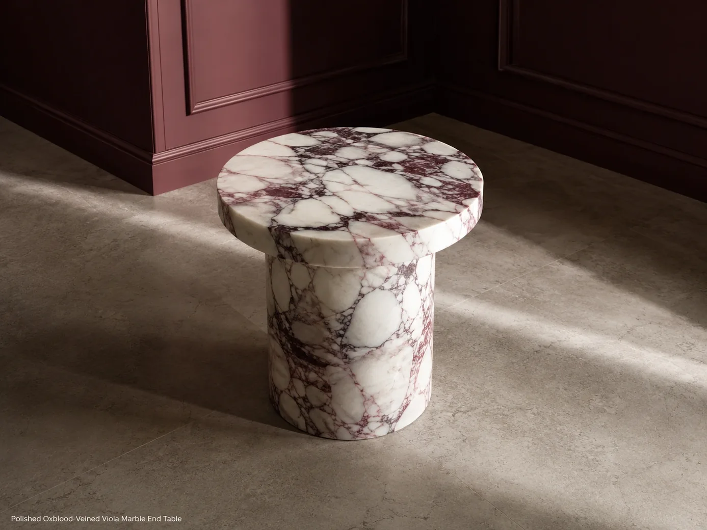 Marble Side Table Small image 2