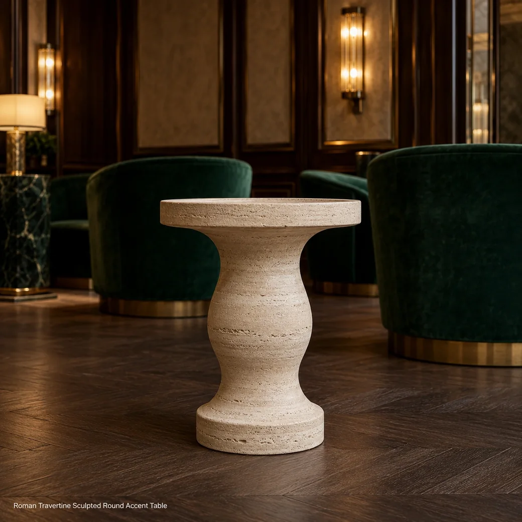 Marble Tray Table Small image 3