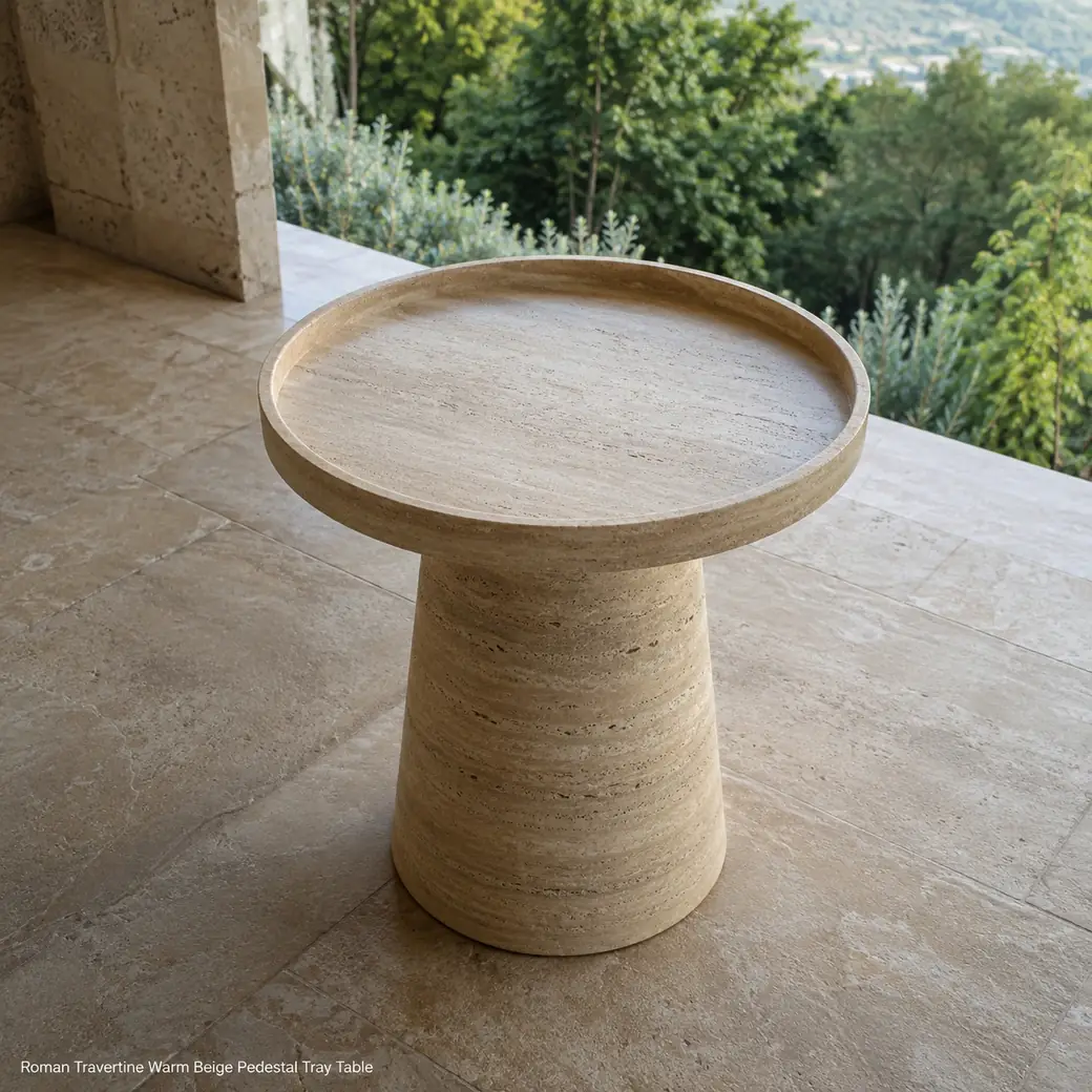 Marble Tray Table Small image 2