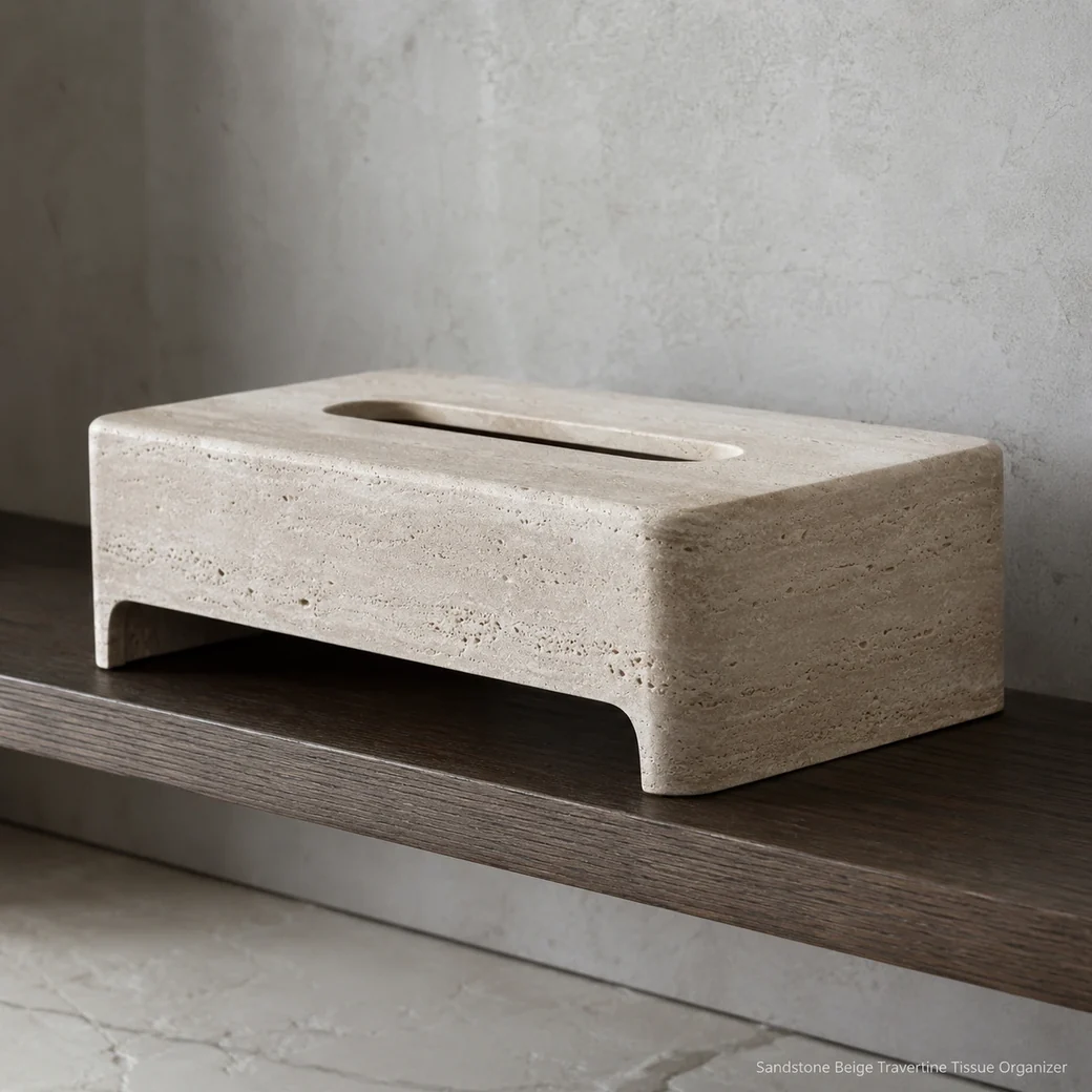 Marble Tissue Holder Small image 2