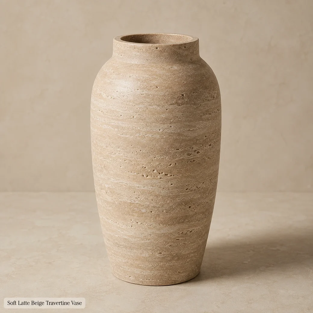 Travertine Vase Small image 1