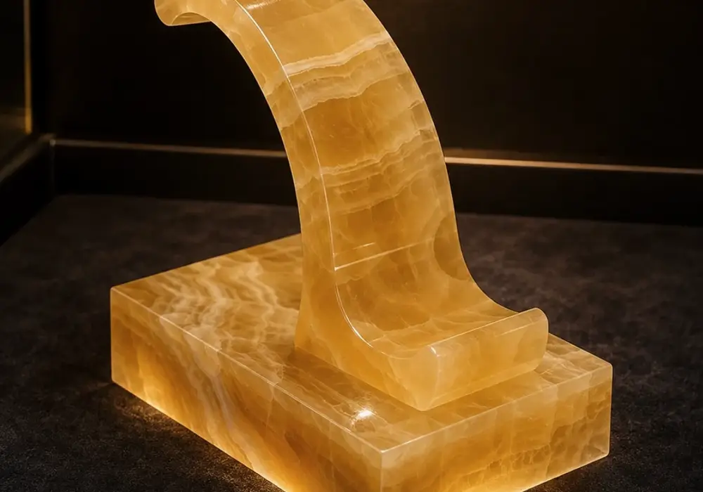 Marble Candle Stand Small image 2