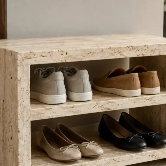 Marble Shoe Stand Small image 1