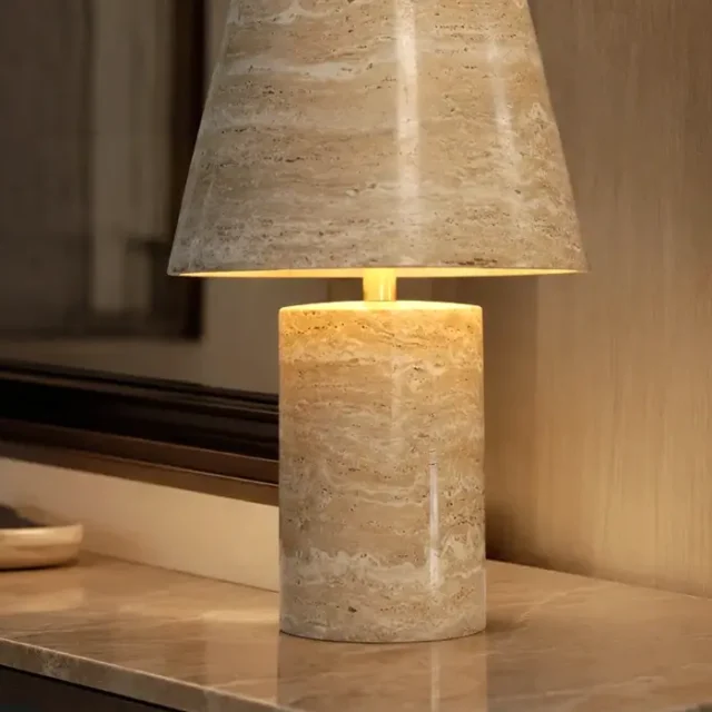 Marble Table Lamp Small image 1