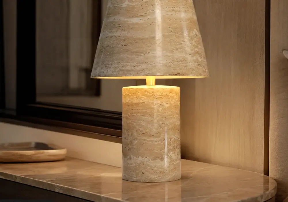 Marble Table Lamp Small image 1