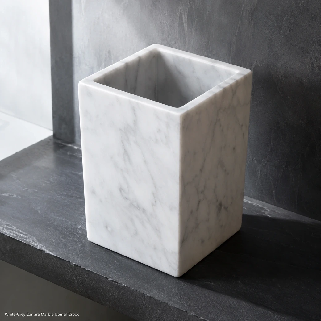 Marble Utensil Holder Small image 2
