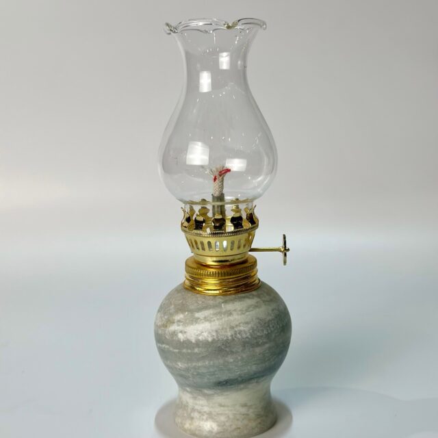 Grey Oil Lamp image 1