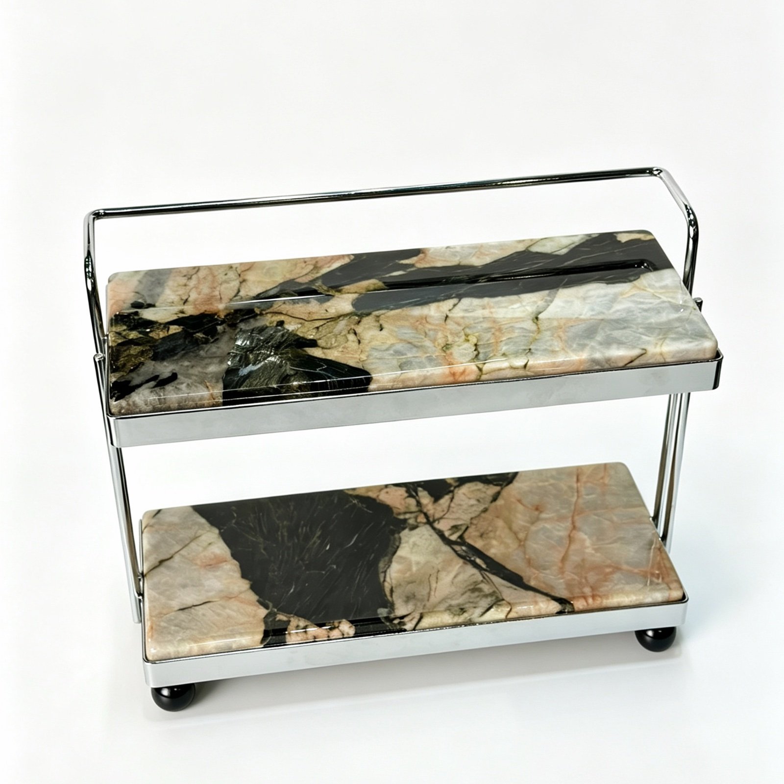 Multicolor Two Tier Shelf image 1
