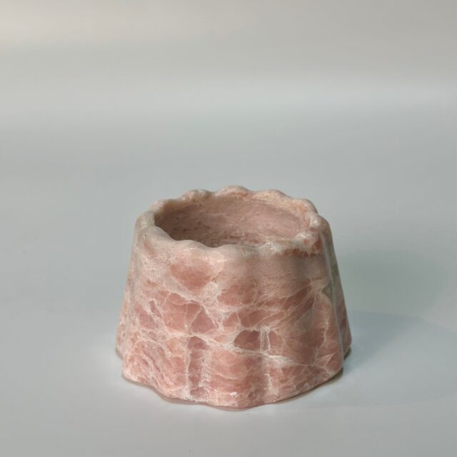 Pink Small Stone Pedestal image 1