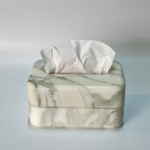 White Tissue Box image 1