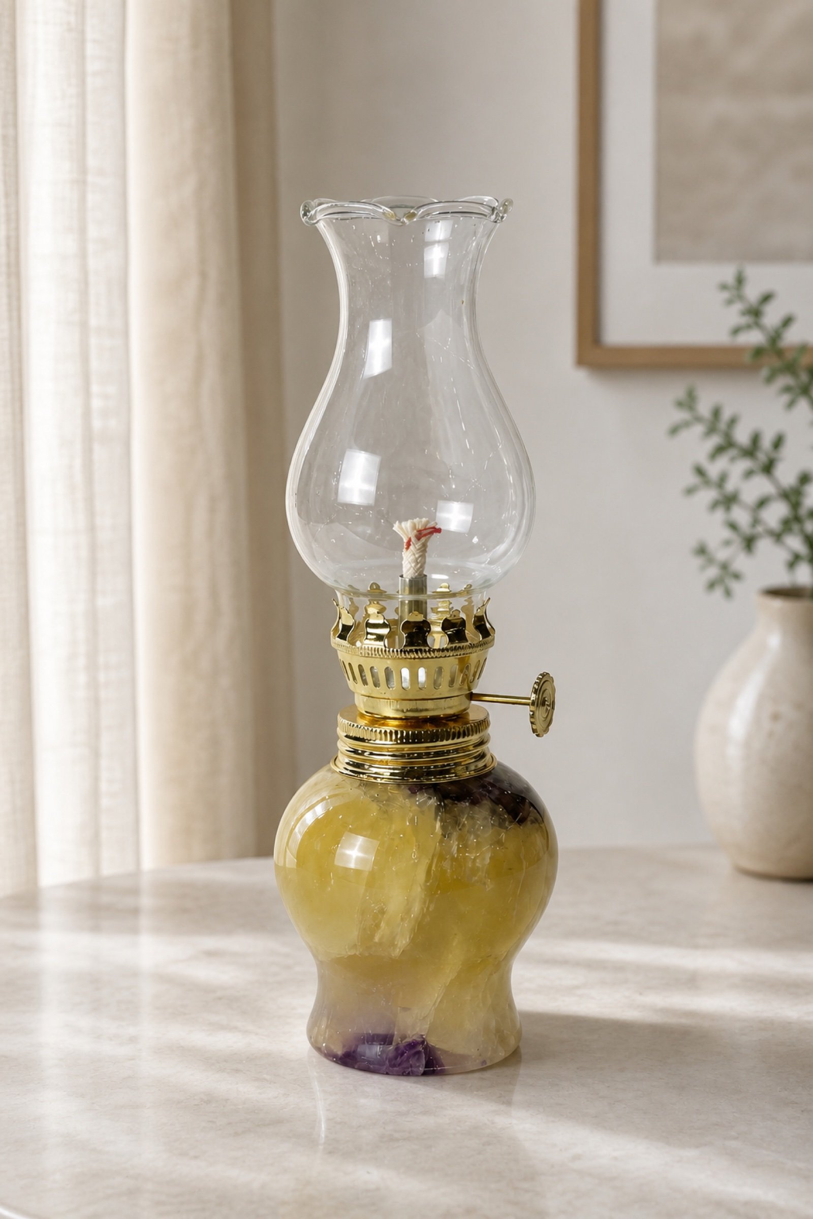 Yellow Oil Lamp image 2