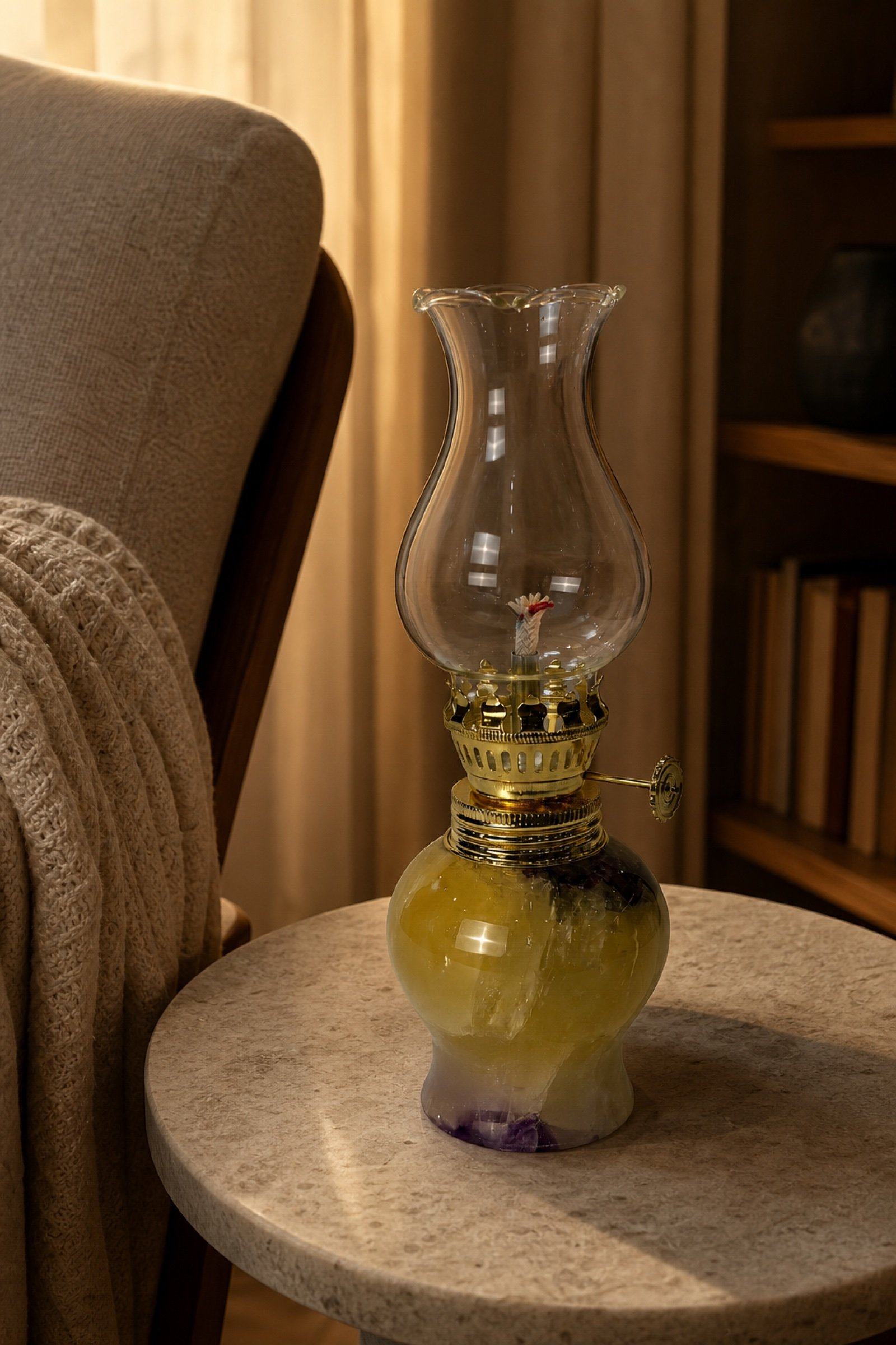 Yellow Oil Lamp image 3