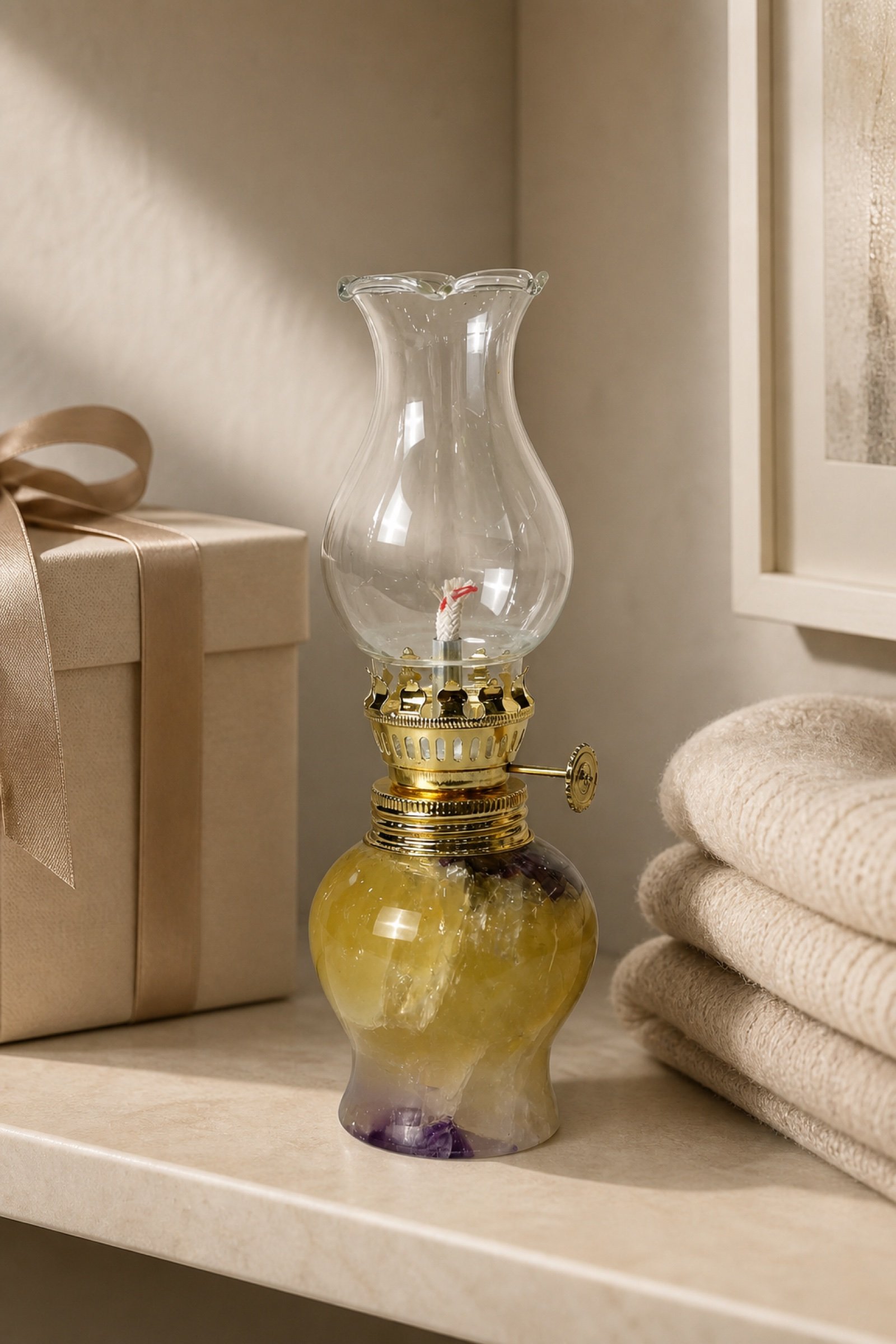Yellow Oil Lamp image 5