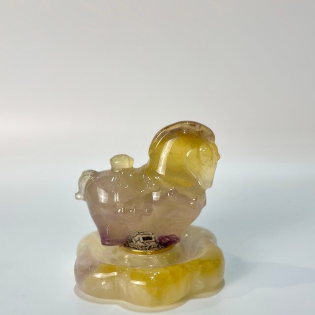 Yellow Purple Duck Object image 1