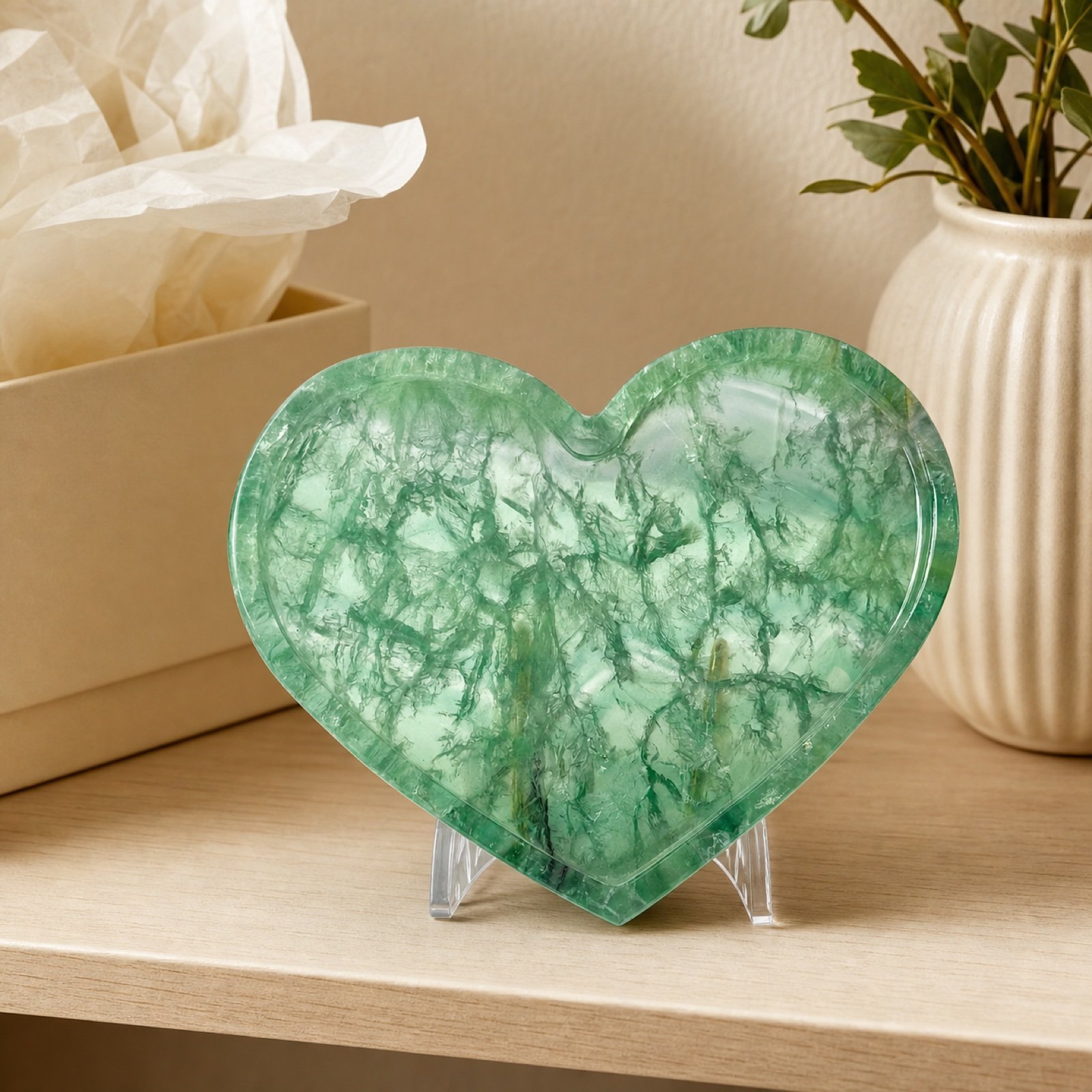 Green Heart Plaque - Image 5