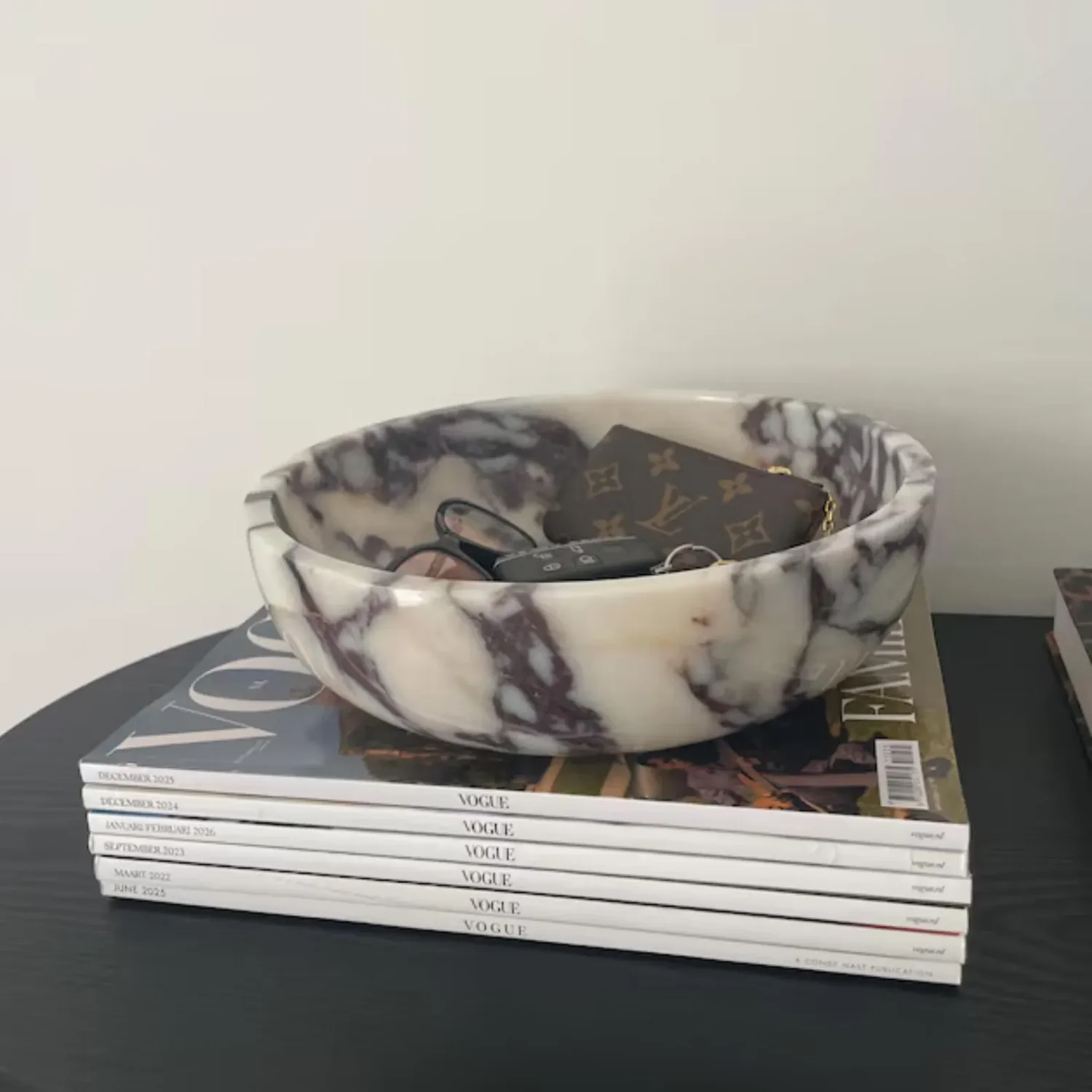 Calacatta Viola Marble Bowl — original gallery material or finish reference 1