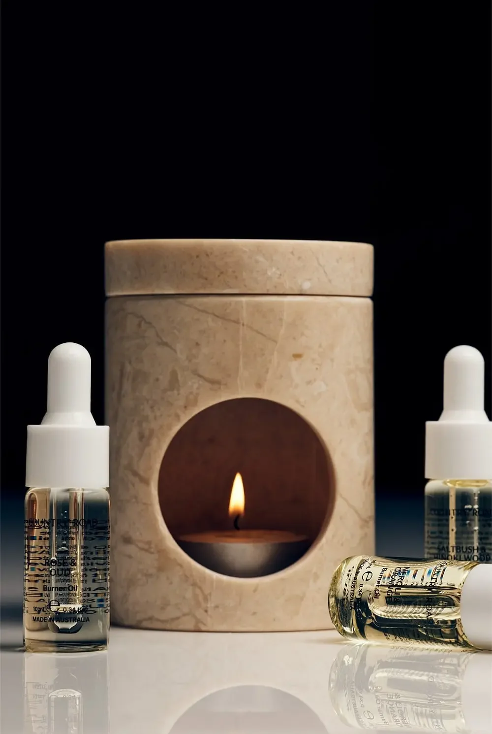 Natural Marble Oil Burner — original gallery material or finish reference 1