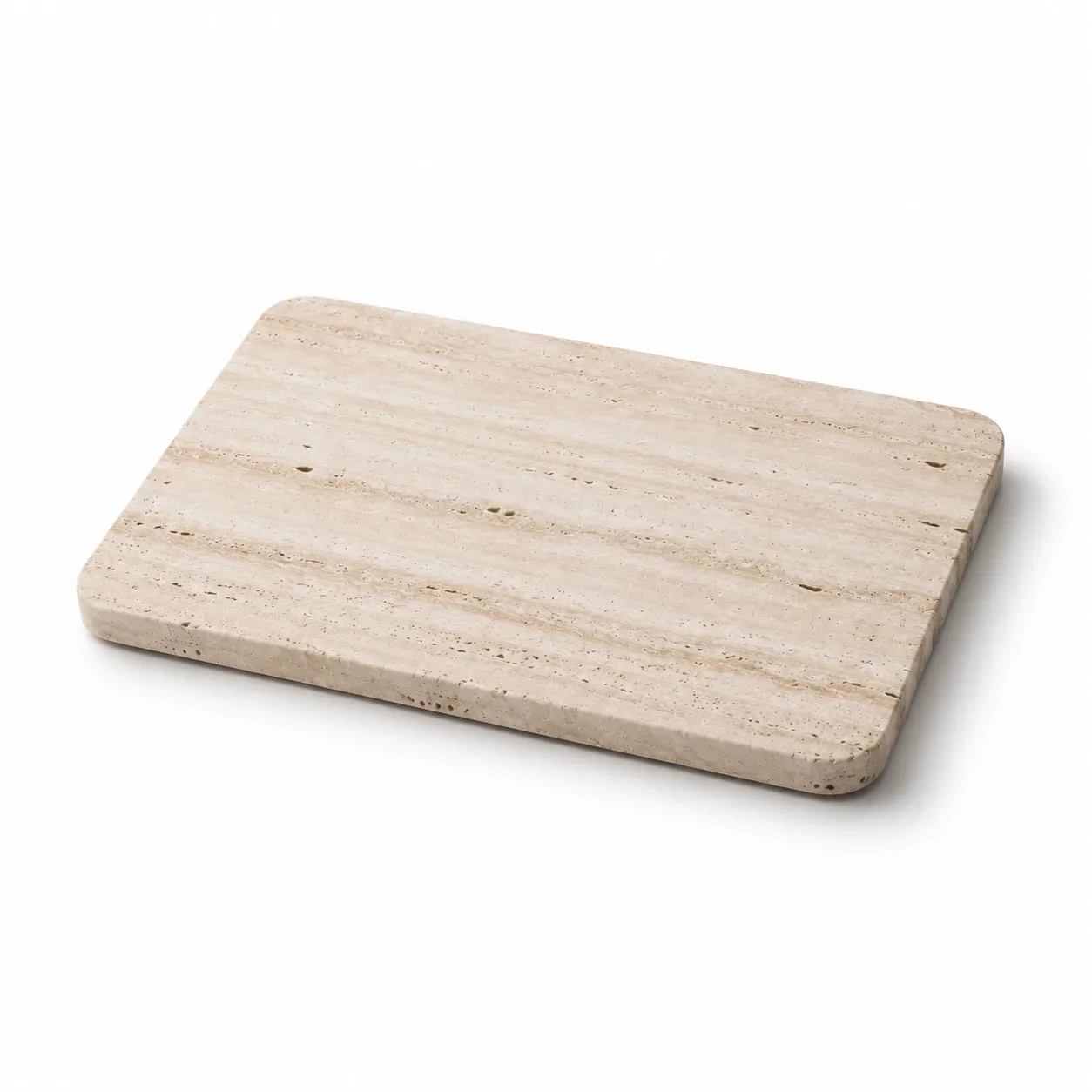 Natural Travertine Marble Serving Tray