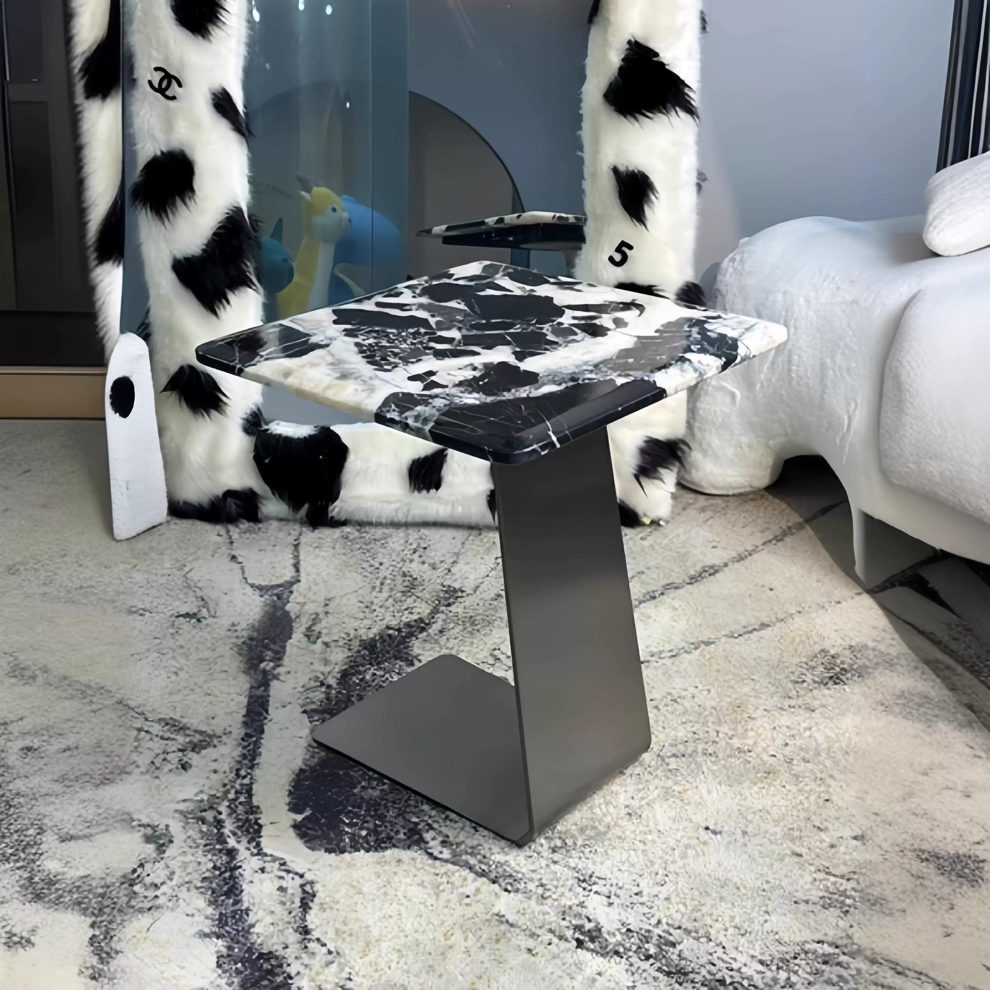 Natural stone furniture design reference