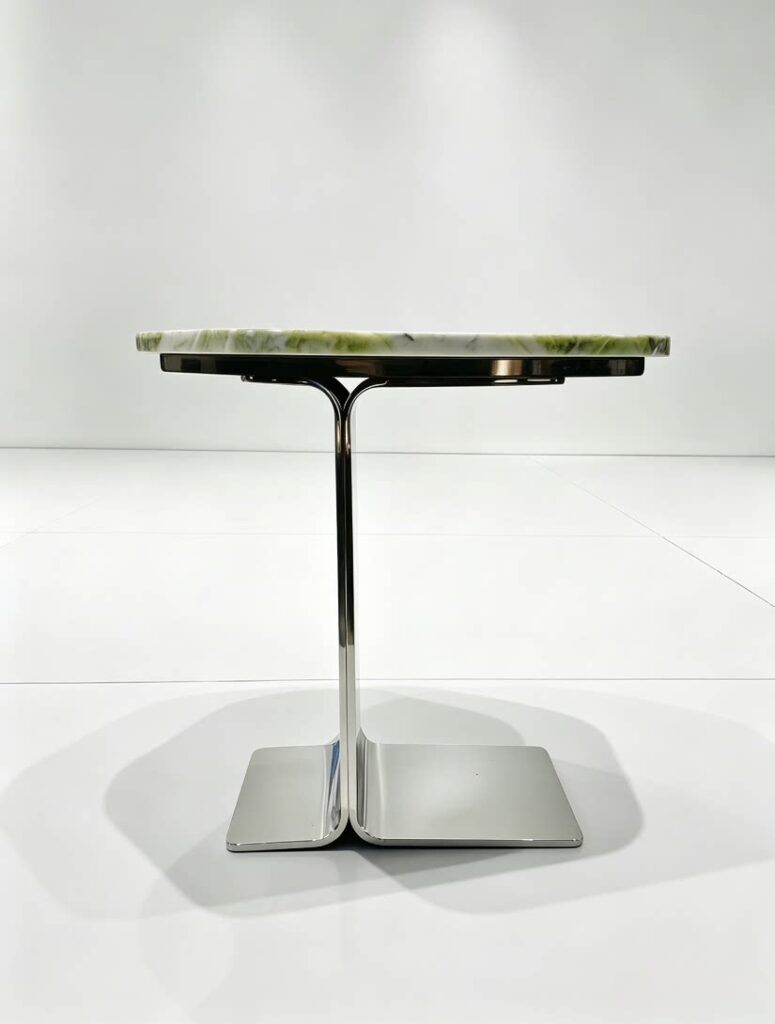 Ireland Green Stone Organic Side Table — alternate view 4