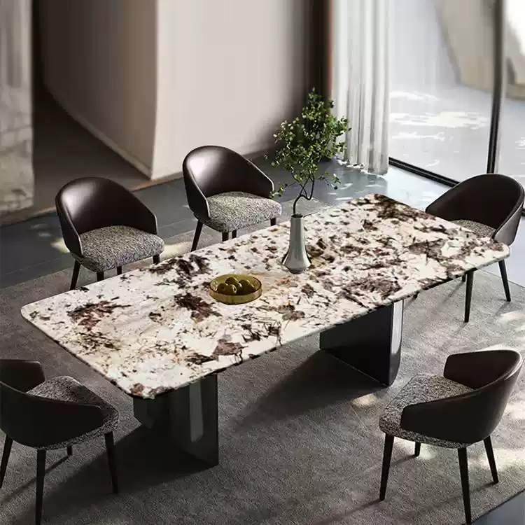 Natural stone furniture design reference