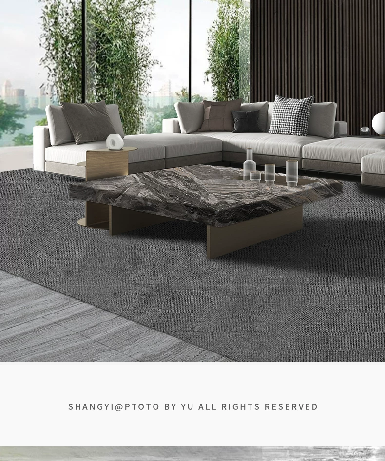 Natural stone furniture design reference