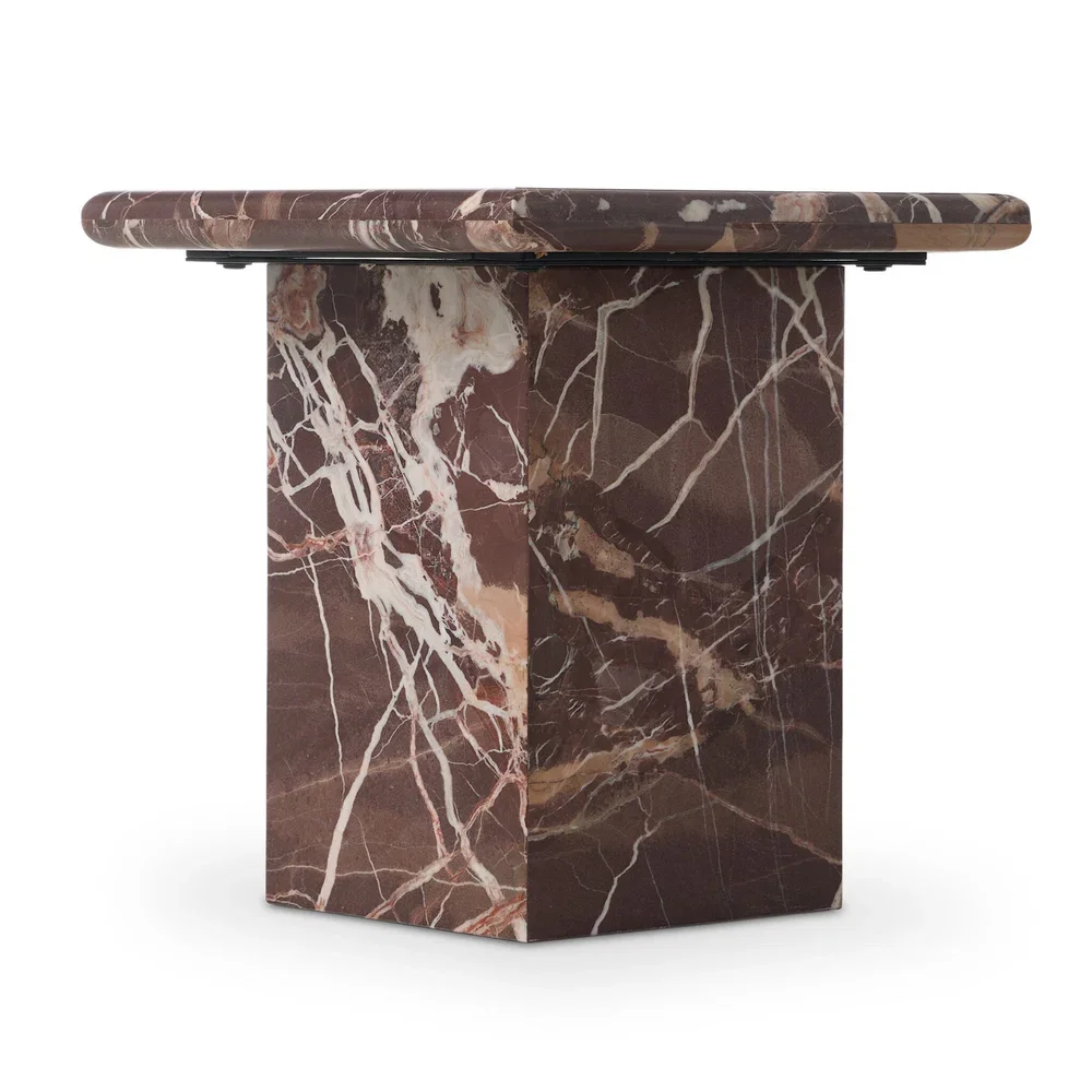 Square Marble End Table — original gallery material or finish reference 1