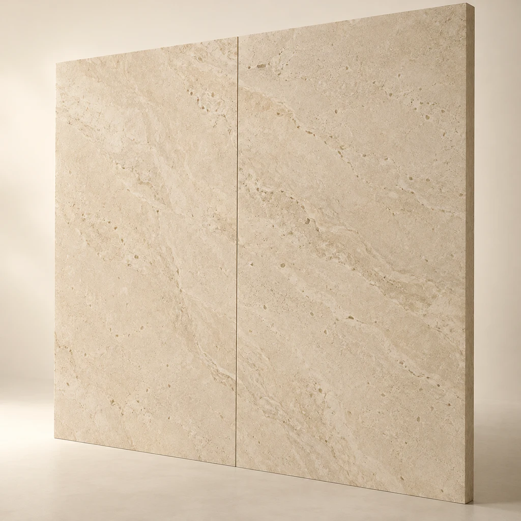 Feature Wall Panel Crema Limestone